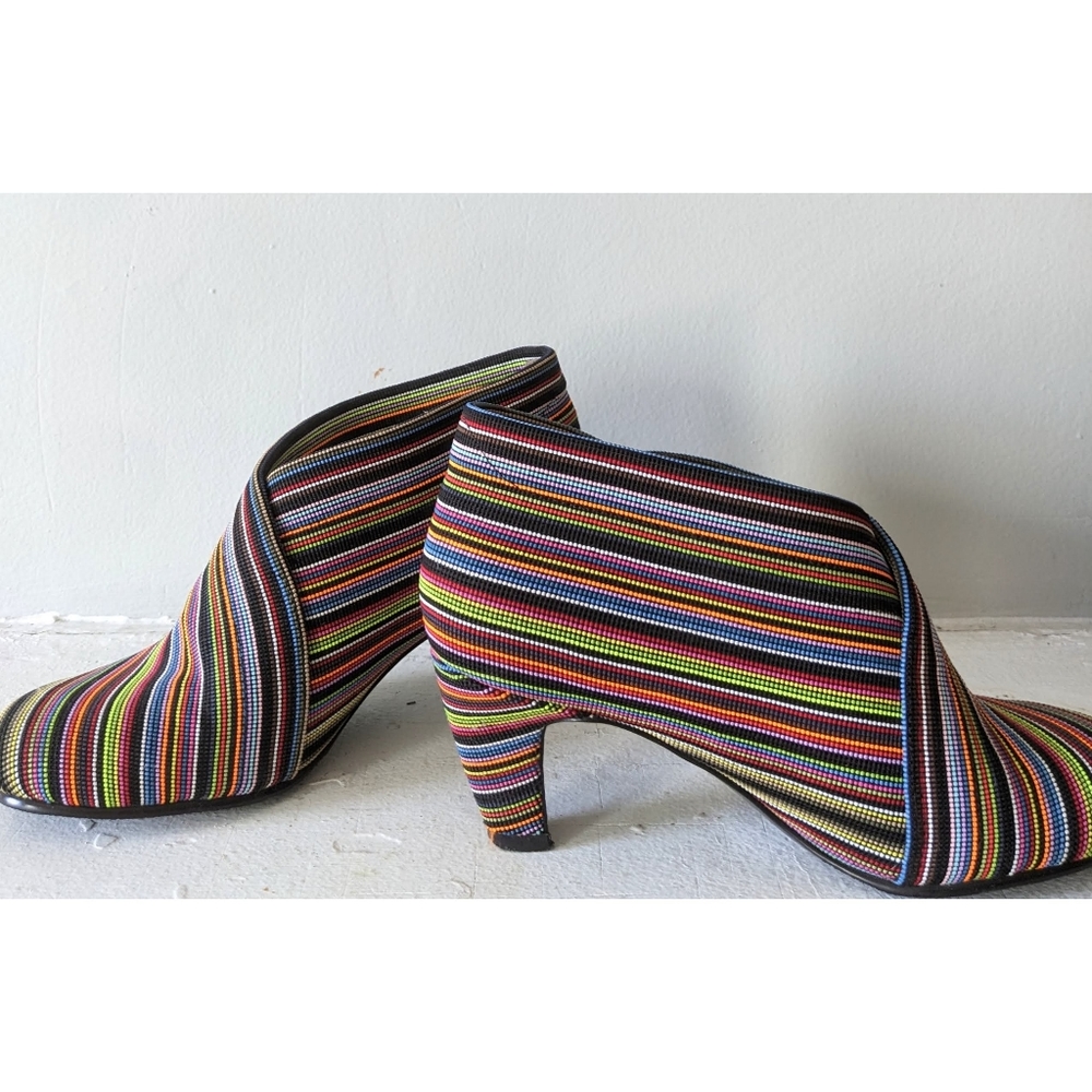 United Nude Fold Mid Multi Color Ankle Bootie - Picture 5 of 7
